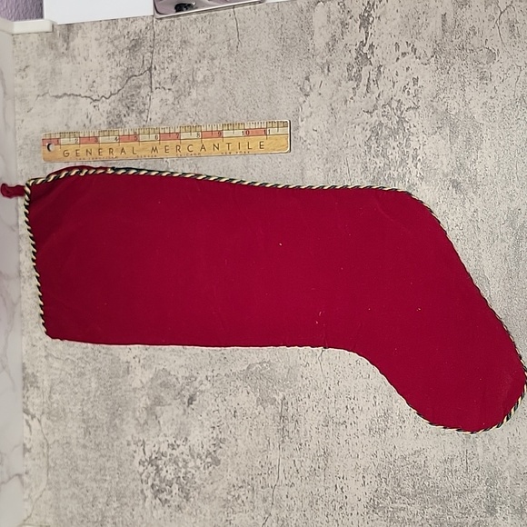 Vintage Needlepoint Christmas Stocking Angels Silent Night - Picture 4 of 4